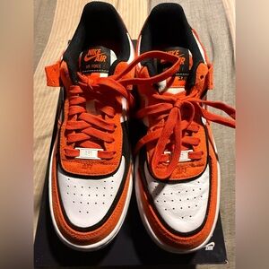 Nike Air Force 1 Shadow Orange Black White
